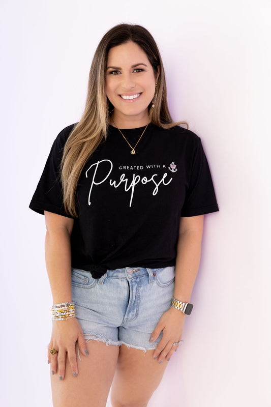 Created With A Purpose Softstyle T-Shirt
