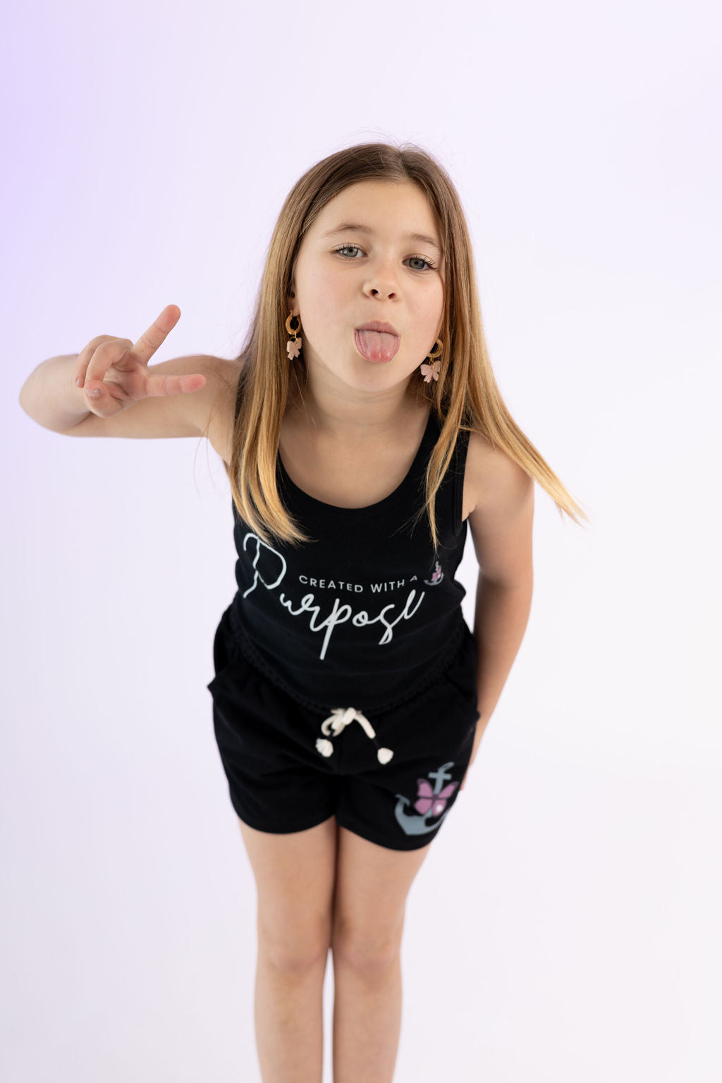 Created With A Purpose Kids Tank Top