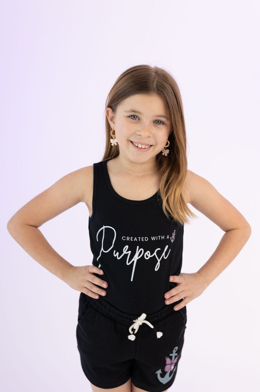 Created With A Purpose Kids Tank Top