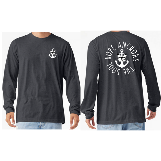 Unisex Long-Sleeve T-Shirt - Hope Anchors the Soul