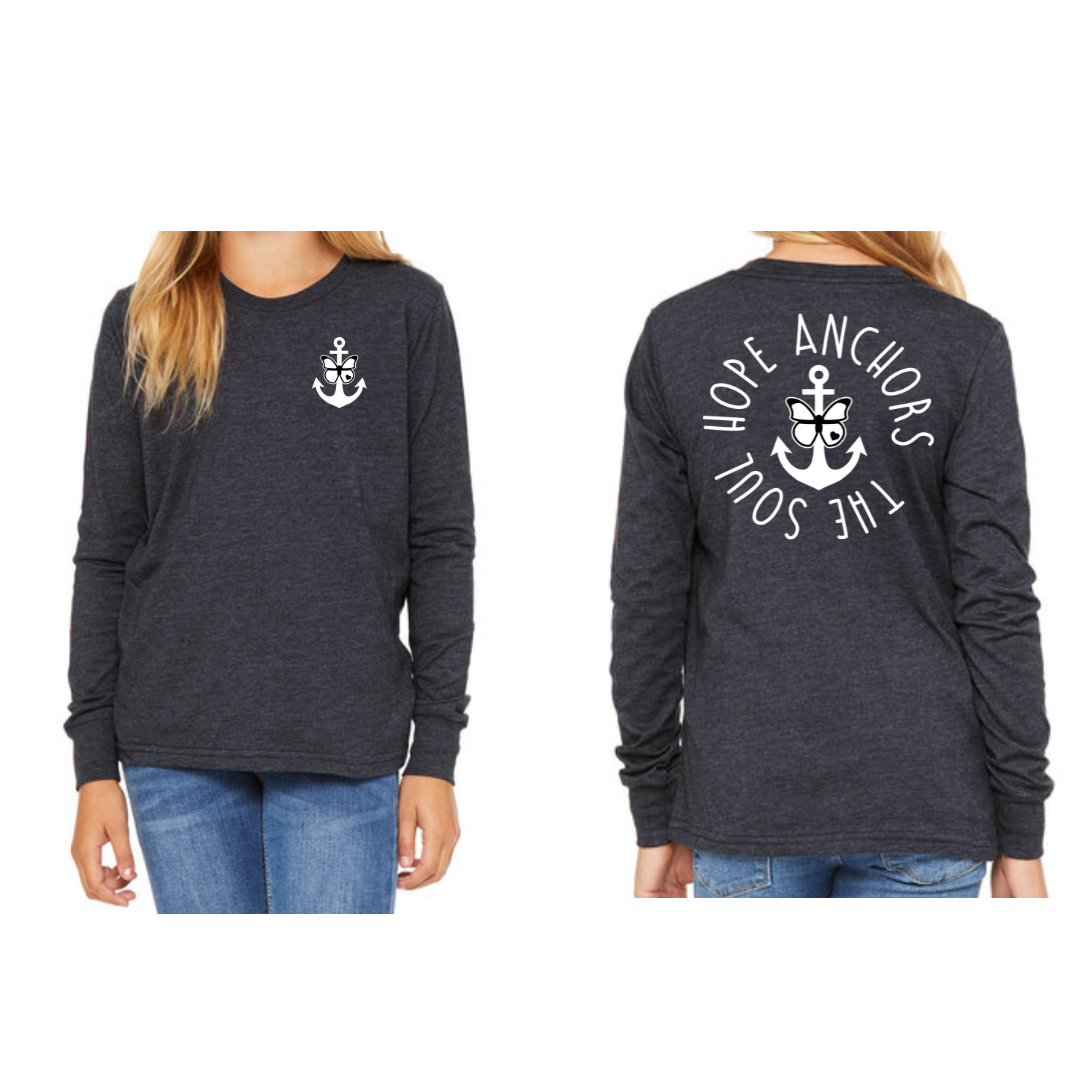 Youth long sleeve - Hope Anchors the Soul