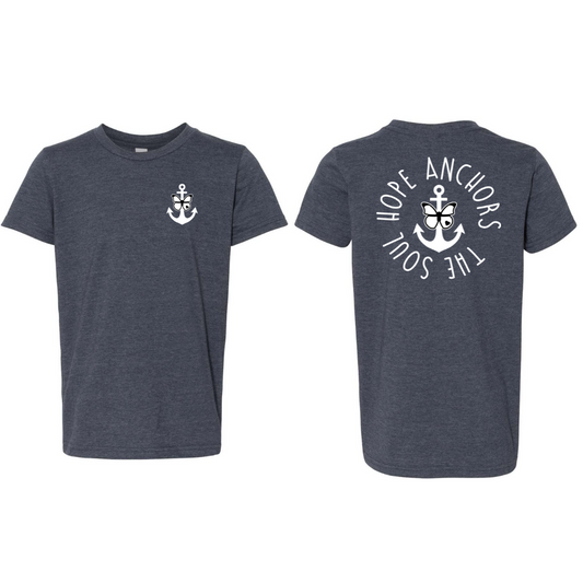 Youth Short Sleeve - Hope Anchors the Soul