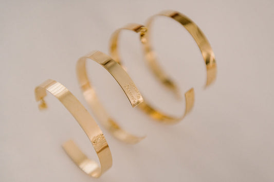 Gold filled adjustable bracelet.
